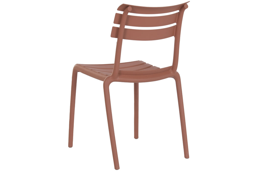 TABLE SET 5 PP HIERRO E-COAT 140X70X75 TERRACOTTA