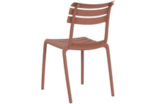 Laden Sie das Bild in den Galerie-Viewer, TABLE SET 5 PP HIERRO E-COAT 140X70X75 TERRACOTTA