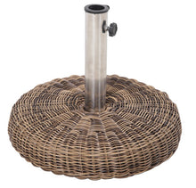 Carica l'immagine nel visualizzatore di Gallery, BASE SUNSHADE SYNTHETIC RATTAN 46X46X36 20KG.