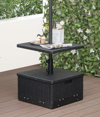 BASE SUNSHADE 53X53X30 55/66KG. BLACK