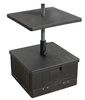 BASE SUNSHADE 53X53X30 55/66KG. BLACK