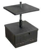 BASE SUNSHADE 53X53X30 55/66KG. BLACK