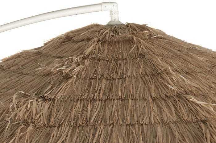 PARASOL STEEL 360X300X250 UV 50+ BROWN