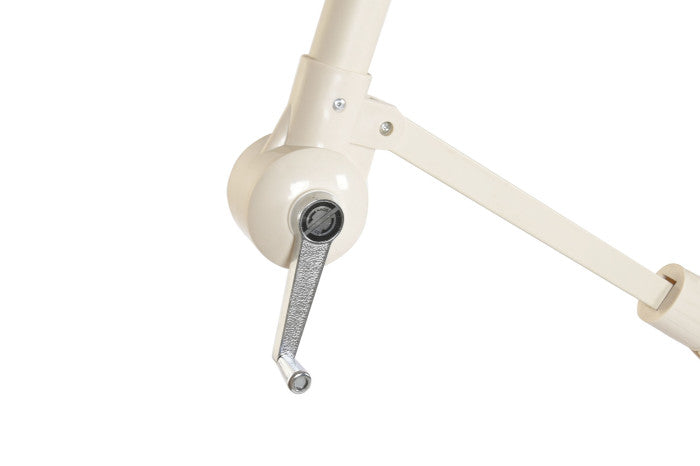 PARASOL STEEL 360X300X250 UV 50+ BROWN