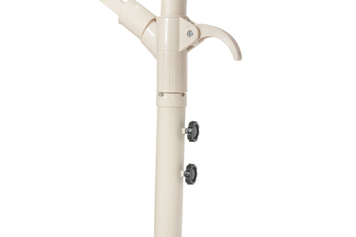 PARASOL STEEL 360X300X250 UV 50+ BROWN