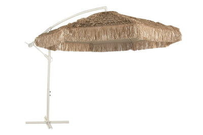 PARASOL STEEL 360X300X250 UV 50+ BROWN