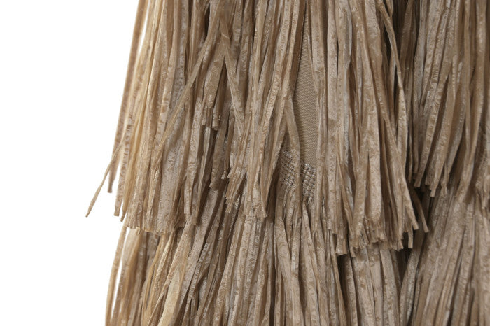 PARASOL STEEL 300X300X250 UV 50+ RECLINING BROWN