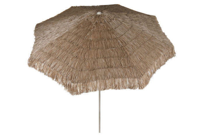 PARASOL STEEL 300X300X250 UV 50+ RECLINING BROWN
