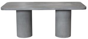 TABLE CONCRETE 200X100X74 GREY