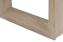 Laden Sie das Bild in den Galerie-Viewer, ELM/TRAVERTINE DINING TABLE