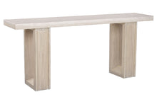 Load image into Gallery viewer, CONSOLE TABLE ELM MARBLE TRAVERTINE 180X38X76