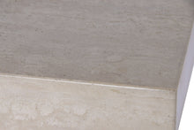 Load image into Gallery viewer, CONSOLE TABLE ELM MARBLE TRAVERTINE 180X38X76