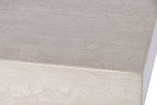 Load image into Gallery viewer, CONSOLE TABLE ELM MARBLE TRAVERTINE 180X38X76