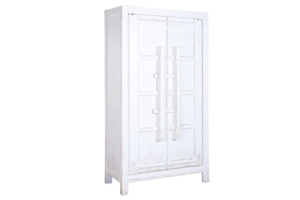 CLOSET ELM 115X48X210 WHITE