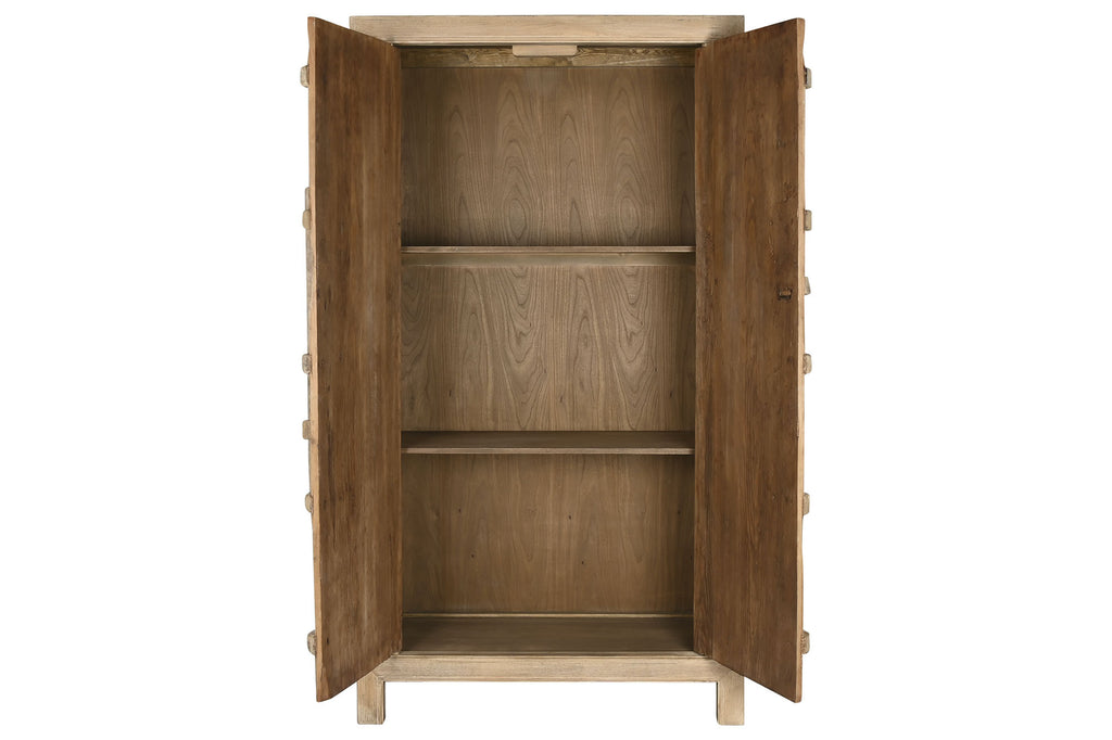 CLOSET ELM 115X48X210 WHITE