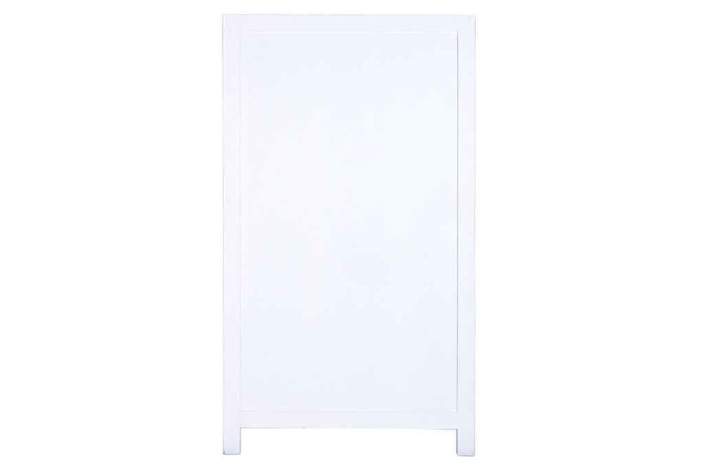 CLOSET ELM 115X48X210 WHITE