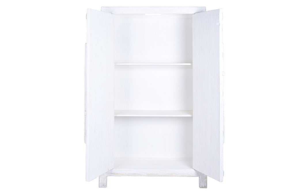 CLOSET ELM 115X48X210 WHITE