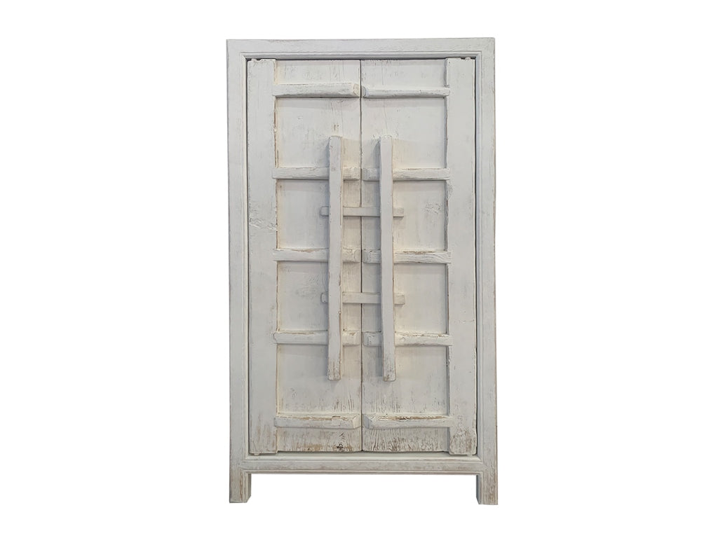 CLOSET ELM 115X48X210 WHITE