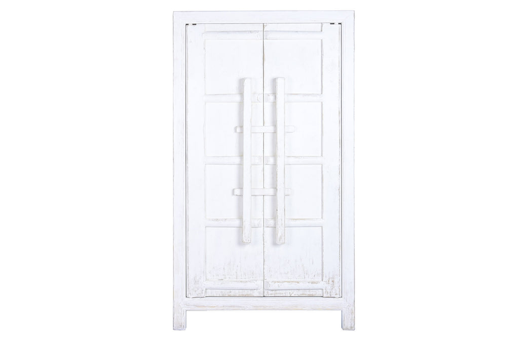CLOSET ELM 115X48X210 WHITE
