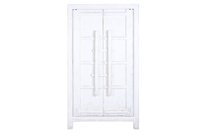 CLOSET ELM 115X48X210 WHITE