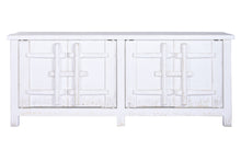 Cargar imagen en el visor de la galería, SIDEBOARD ELM 230X48X96 WHITE