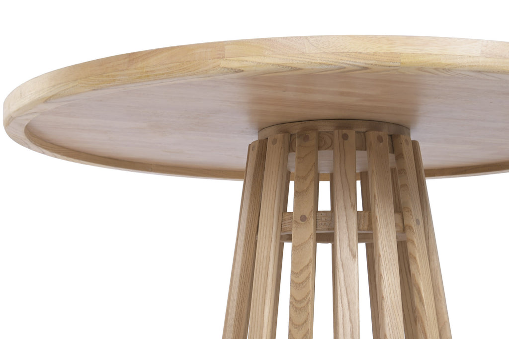 DINING TABLE ELM 180X180X76