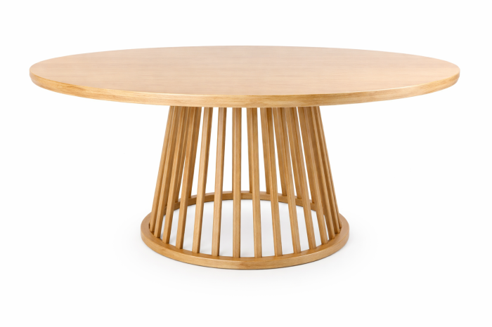 DINING TABLE ELM 180X180X76