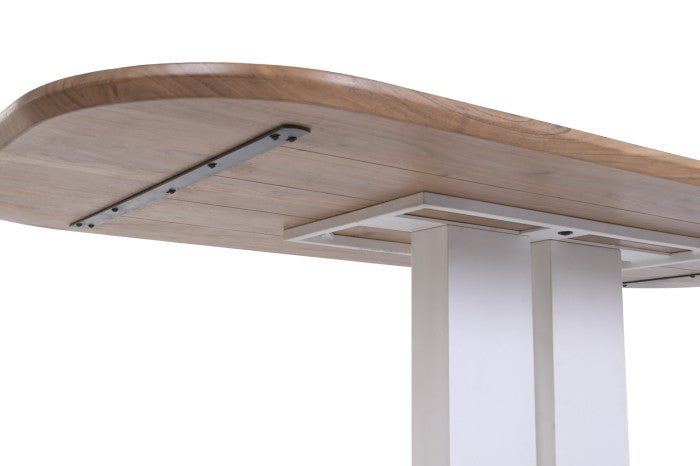 TABLE ACACIA METAL 240X110X76