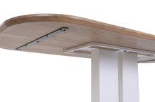 Carica l'immagine nel visualizzatore di Gallery, TABLE ACACIA METAL 240X110X76