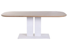 Carica l'immagine nel visualizzatore di Gallery, TABLE ACACIA METAL 240X110X76