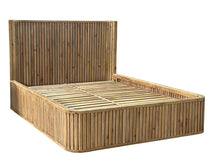 Load image into Gallery viewer, BED RECYCLED WOOD PINE TREE 195X215X120