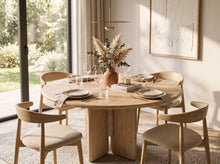 Cargar imagen en el visor de la galería, DINING TABLE PINE RECYCLED 160X160X75