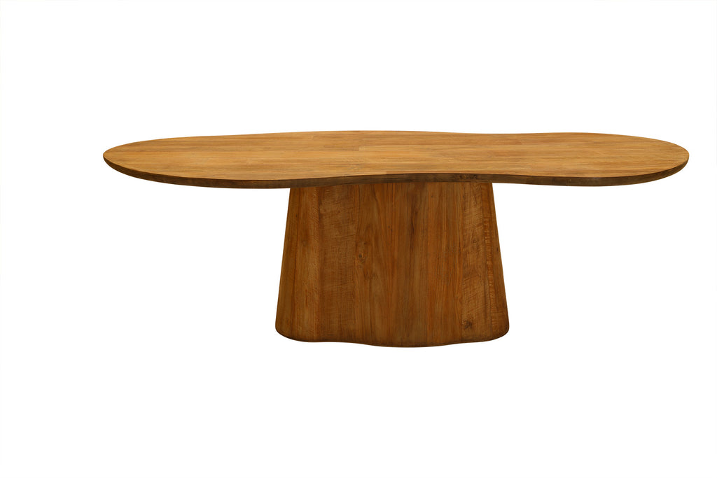 Solid Teak Organic Dining Table 240