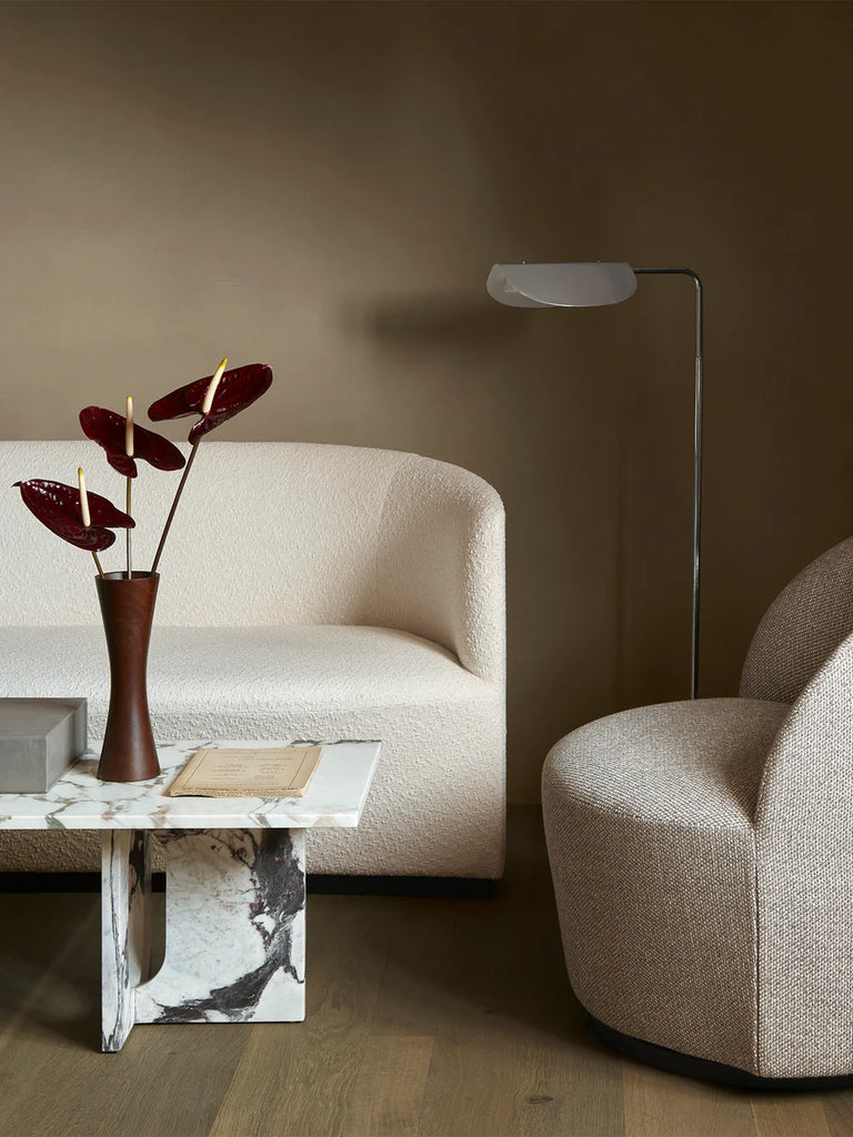 Androgyne Lounge Table, Stone/Marble