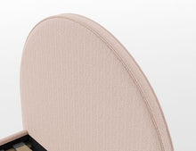Cargar imagen en el visor de la galería, MOON STORAGE BED 140 X 200 CM BOUCLÉ PINK