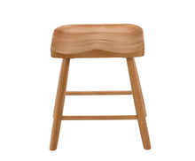 Load image into Gallery viewer, OAK STOOL 42X32X45CM