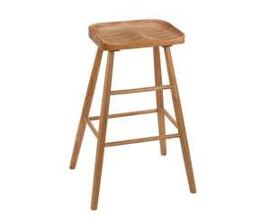 OAK BAR STOOL 60X72X75CM