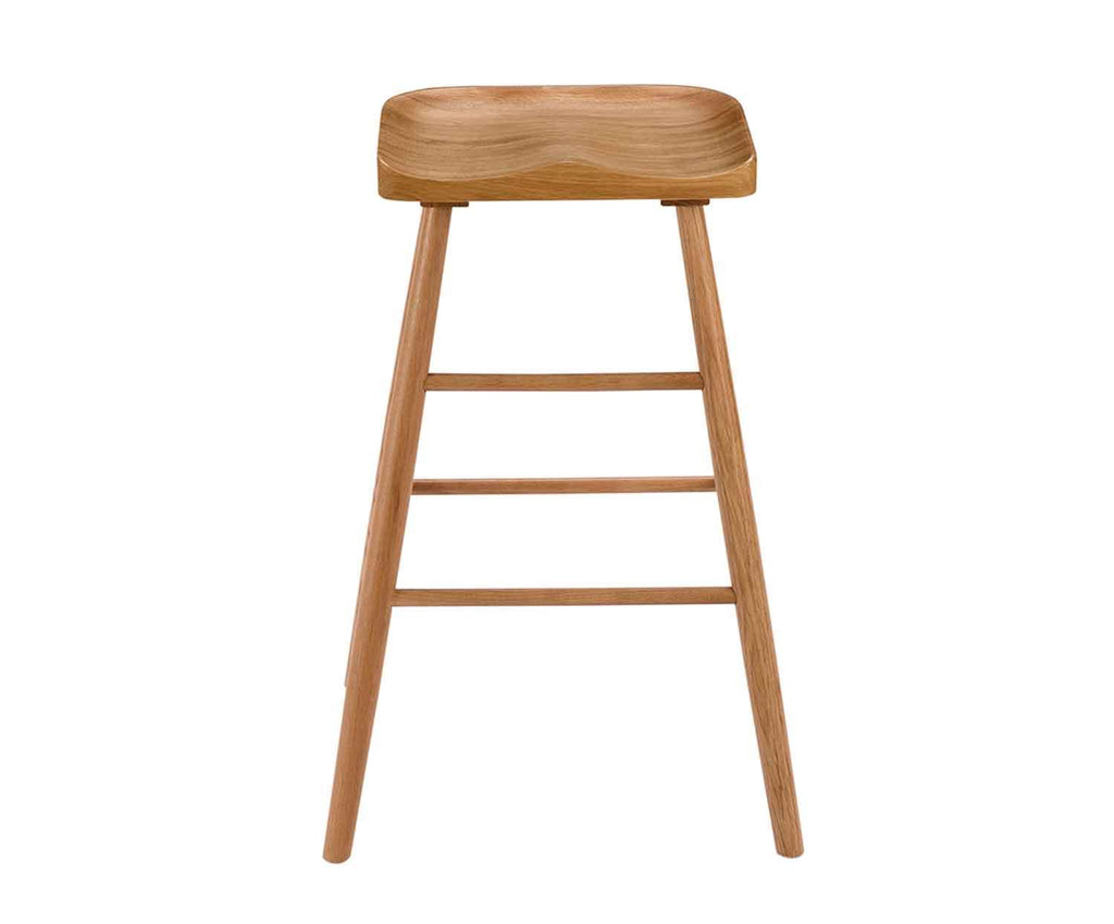 OAK BAR STOOL 60X72X75CM