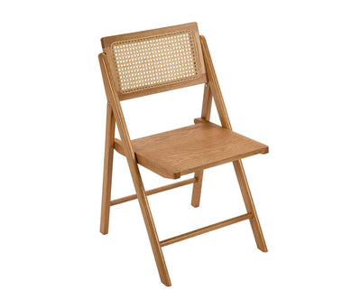 OAK FOLDING CHAIR 46,5X50X80CM