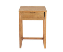 Load image into Gallery viewer, OAK WOOD BEDSIDE TABLE 45X40X60CM