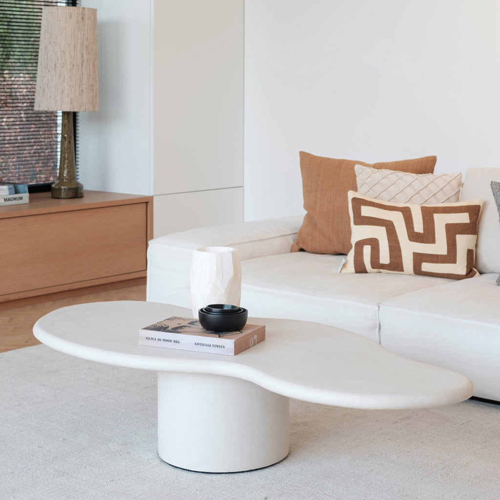 Cherbourg organic coffee table - 160 x 70 cm - Soft Sand