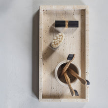 Load image into Gallery viewer, TRAVERTINE tray, large