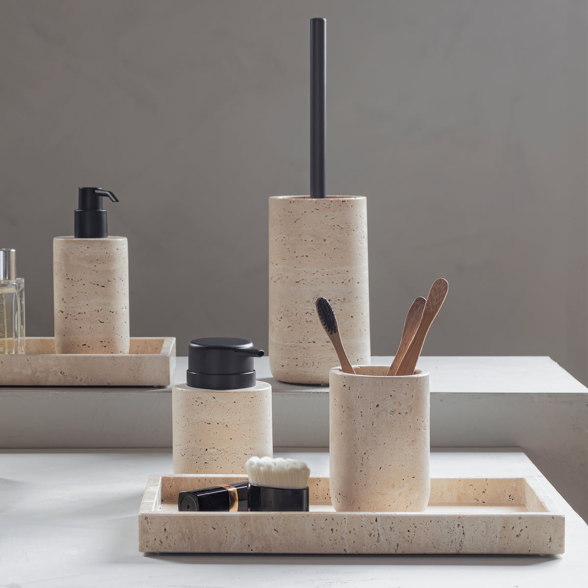 TRAVERTINE deco tray