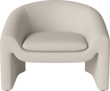 Charger l&#39;image dans la galerie, Mielo Armchair Revi - Bouclé &amp; texture, Ivory