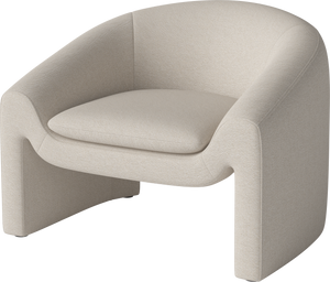 Mielo Armchair Revi - Bouclé & texture, Ivory