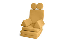 Load image into Gallery viewer, Shappy Play Sofa Ultra Plush Mustard
