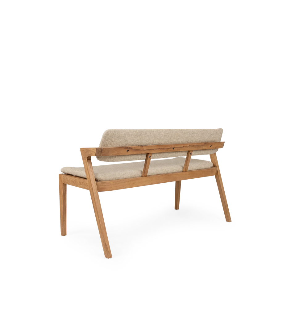 Noa Dining Bench Pale Khaki