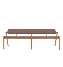 Load image into Gallery viewer, Noa Dining Bench Walnut