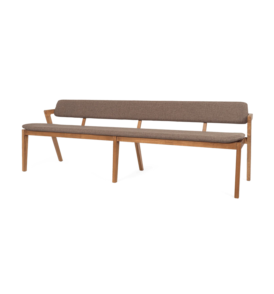 Noa Dining Bench Walnut