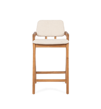 Load image into Gallery viewer, Noa Kitchen Stool Custard